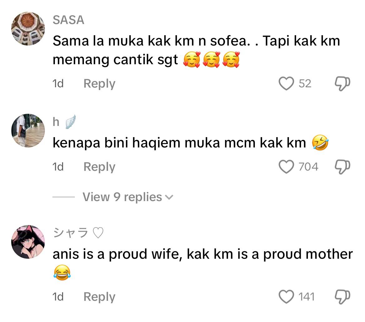 Kak KM jumpa isteri Haqiem Rusli