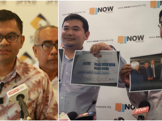 pemergian Rafizi & Nik Nazmi