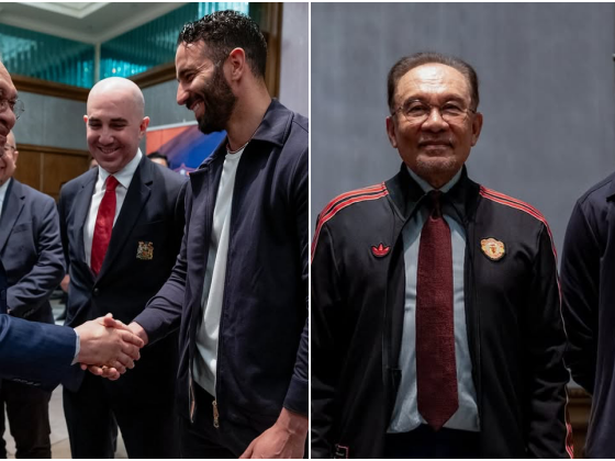 PM Anwar bertemu pasukan Manchester United