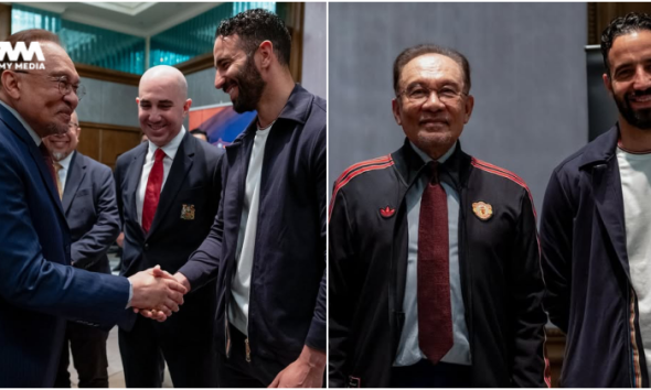 PM Anwar bertemu pasukan Manchester United