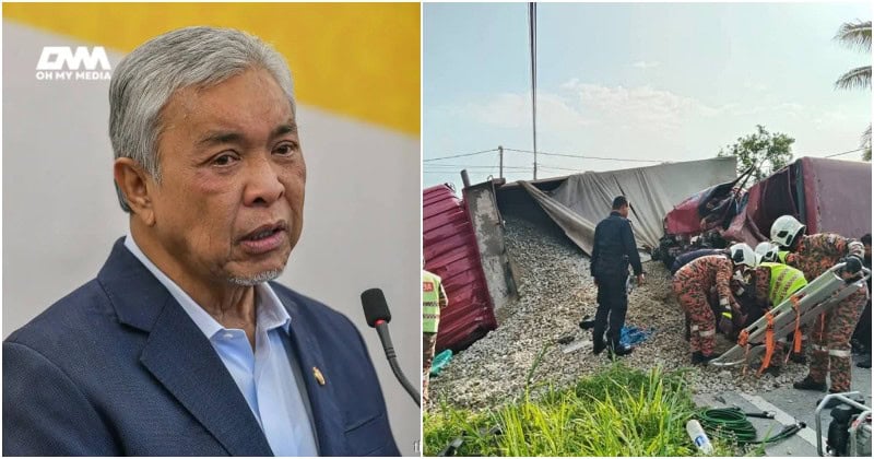 Tragedi FRU: Zahid Hamidi tegaskan pemandu & syarikat lori harus bertanggungjawab!