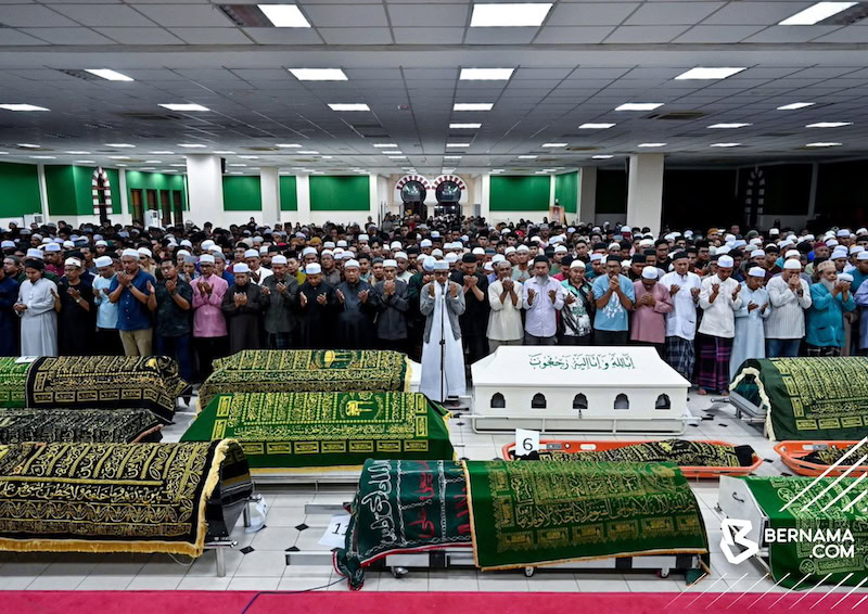 Solat jenazah paling ramai