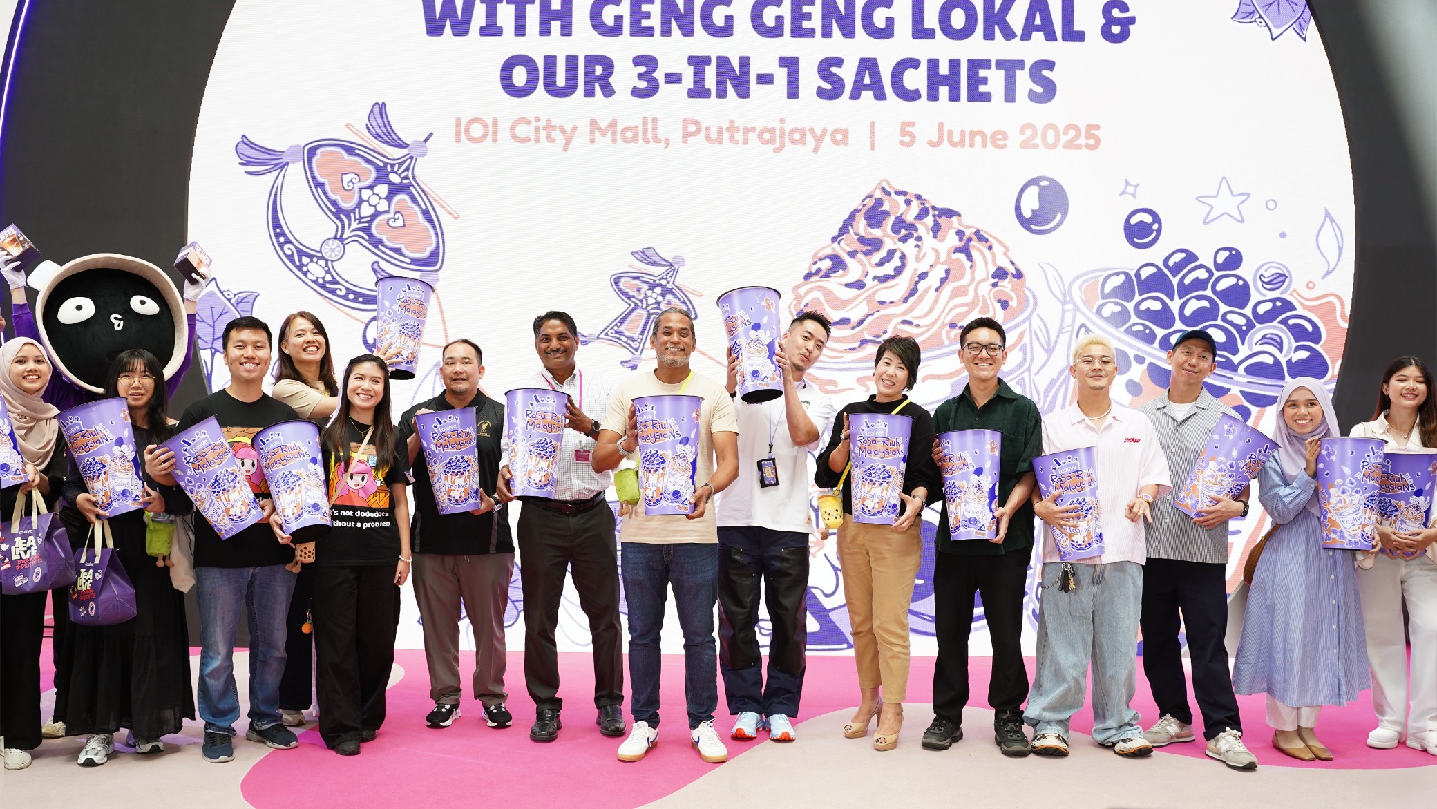 Tealive lancar sachet 3-dalam-1