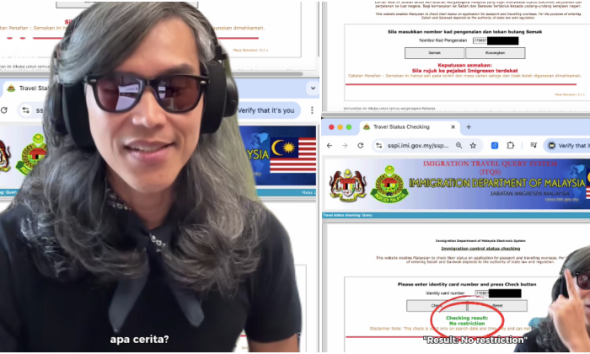 Fahmi Reza dakwa status perjalanan bercanggah