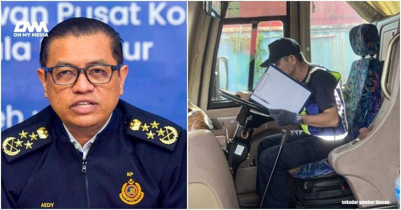 JPJ tegas! Penumpang & pemandu bas wajib pakai tali pinggang keledar bermula 1 Julai