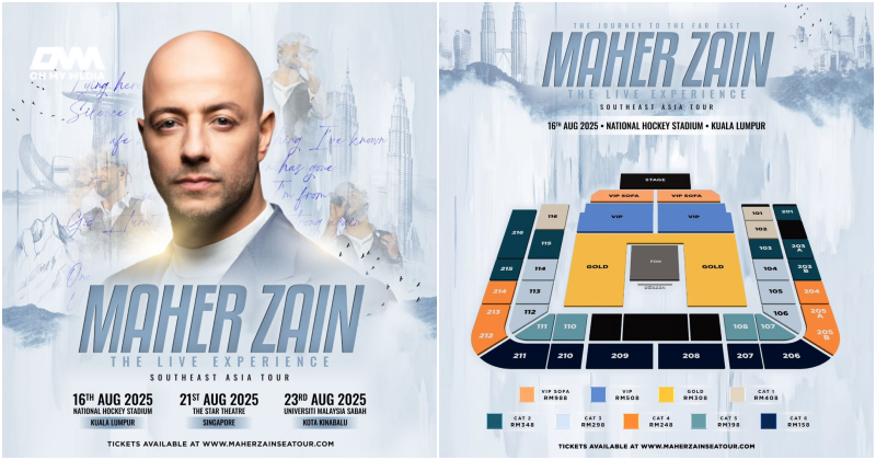 Maher Zain kembali temui peminat