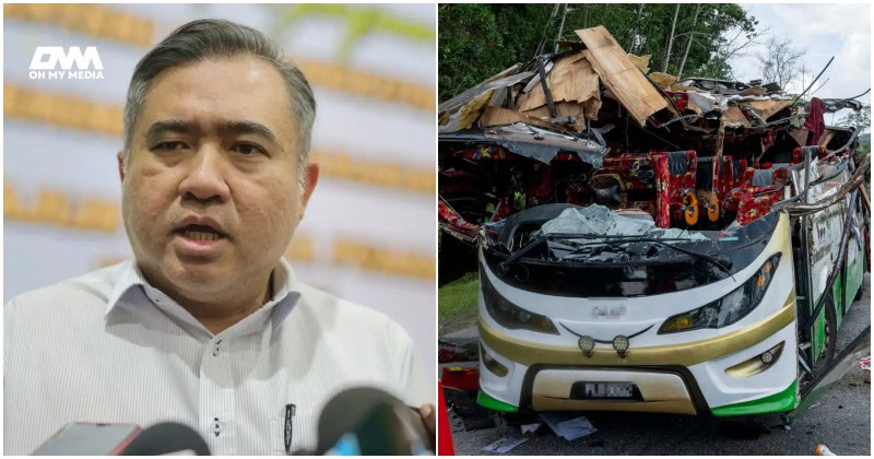 Bas berusia 12 tahun, tiada tali pinggang keledar