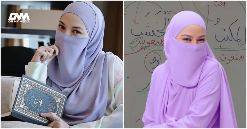 Mimpi jadi kenyataan! Neelofa berjaya kuasai bahasa Arab, baca al-Quran seperti buku cerita