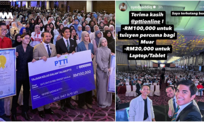 Syed Saddiq terima tajaan