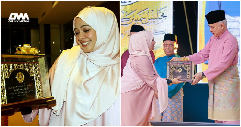 “Saya hanyalah pencinta al-Quran..” – Sharifah Khasif terharu diiktiraf Tokoh Maal Hijrah