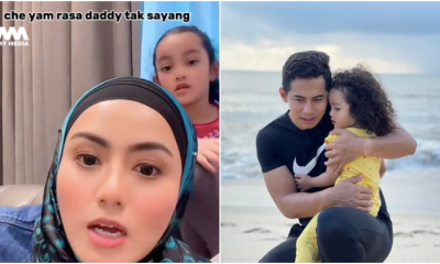 Maryam tengok daddy macam tak sayang