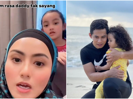 Maryam tengok daddy macam tak sayang