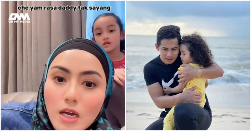 Maryam tengok daddy macam tak sayang