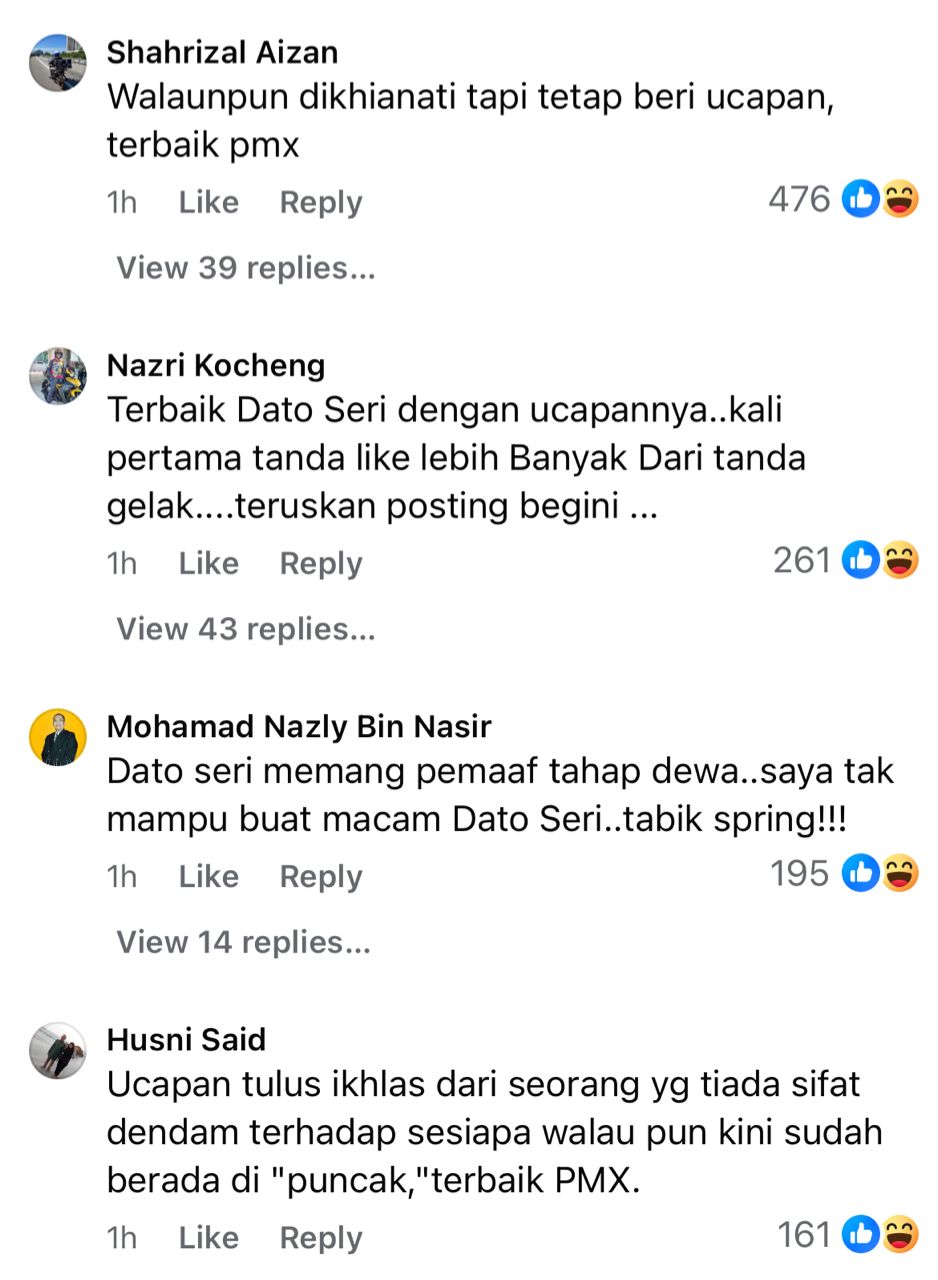 PM Anwar titip ucapan ualang tahun kelahiran