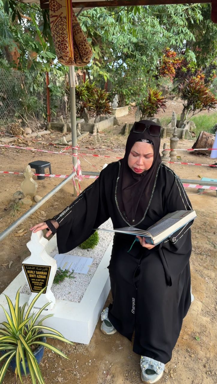 Vida ziarah pusara Nurly Shahirah
