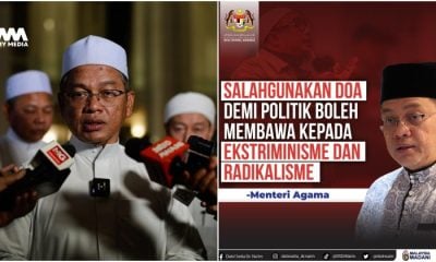 Hormati doa sebagai senjata agama