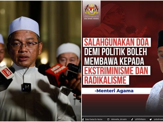 Hormati doa sebagai senjata agama