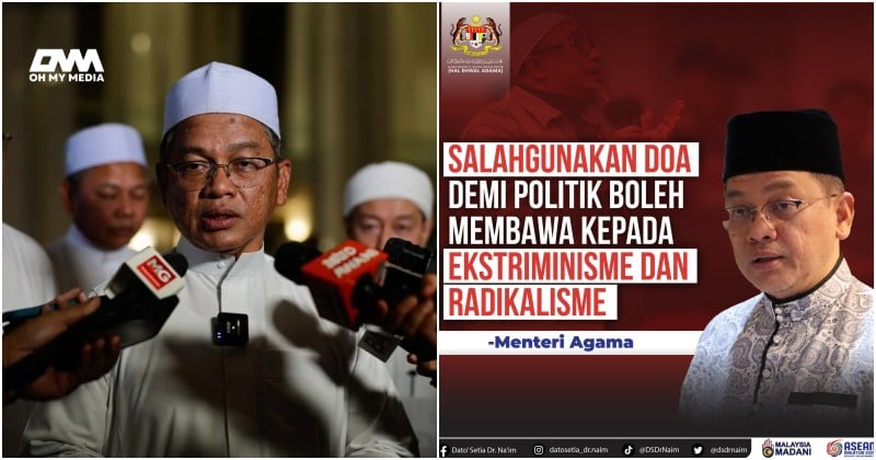 Hormati doa sebagai senjata agama