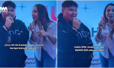 Cik B dedah pendapatan lebih