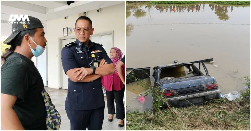 Kereta dinaiki enam beranak dipercayai terbabas