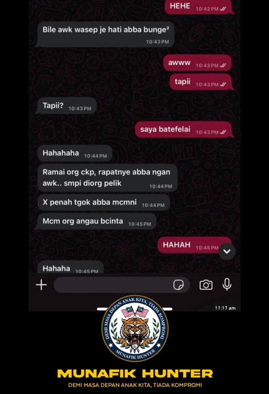 caprice Mesej jijik penyanyi lelaki