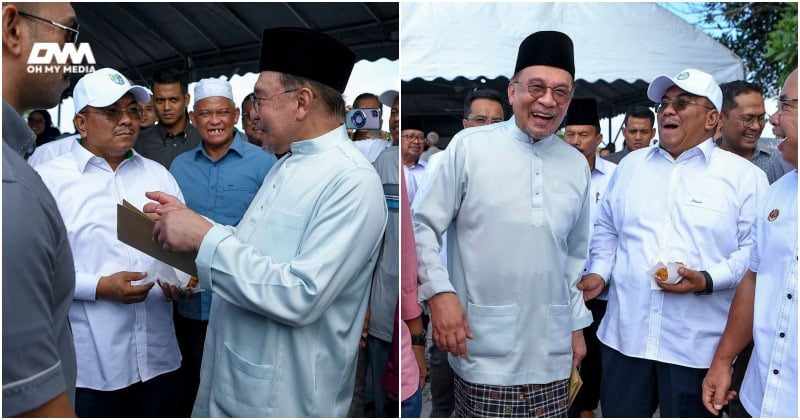 “Hampa tahan Sanusi, jangan bagi ke Kuala Lumpur” -PM Anwar seloroh dengan MB Kedah