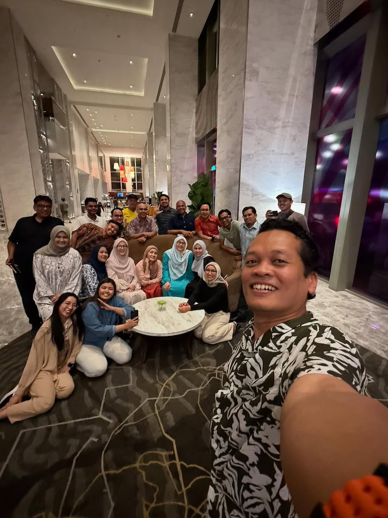 Kongsi detik perpisahan