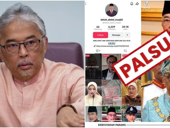 Video AI guna wajah Sultan Pahang