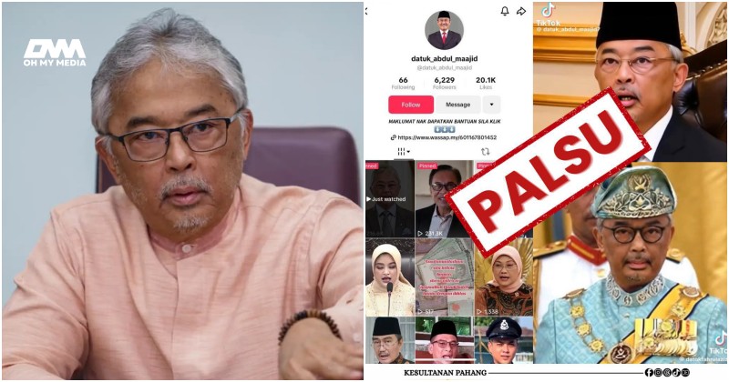 Video AI guna wajah Sultan Pahang