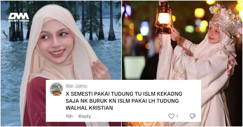 “Cabut je tudung tu..” – Syasya Rizal kecewa dikritik selepas termakan daging khinzir