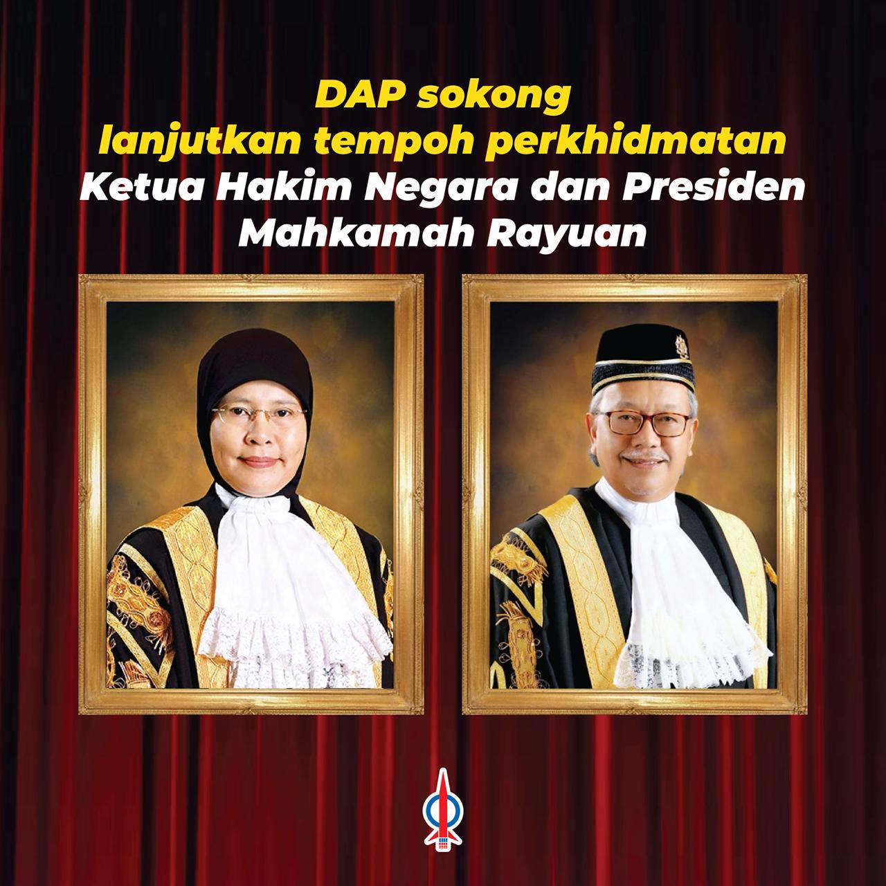 DAP sokong lanjutkan tempoh perkhidmatan
