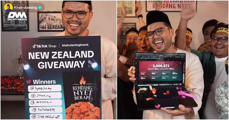 Rendang Nyet Berapi Khairul Aming laris terjual