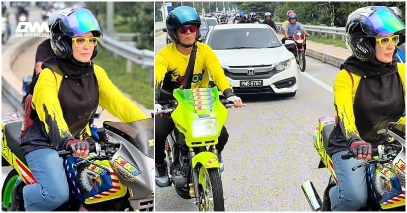Fauzi Nawawi, Lisdawati sertai RXZ Members, netizen puji pakaian patuh syariah