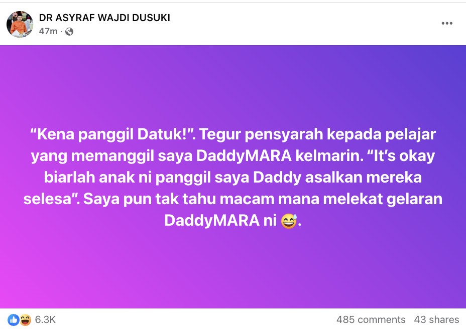 Asyraf Wajdi