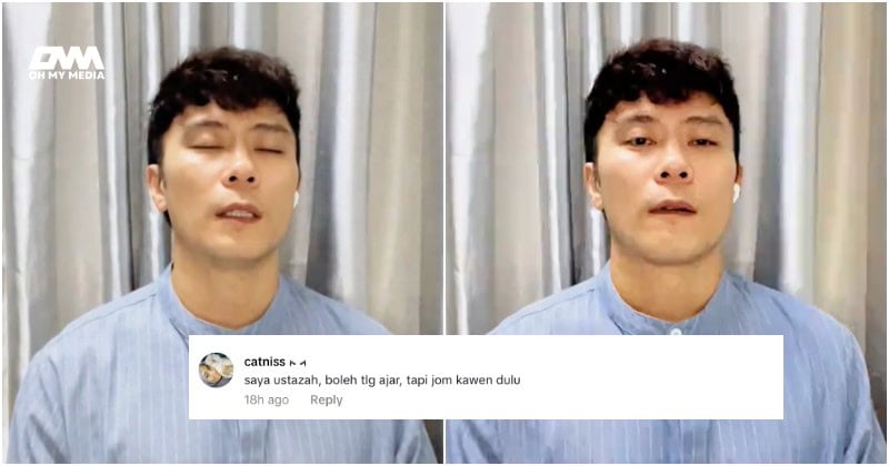 Peminat ajak Andy Teh kahwin, dipuji lancar baca Surah An-Nas selepas 30 minit