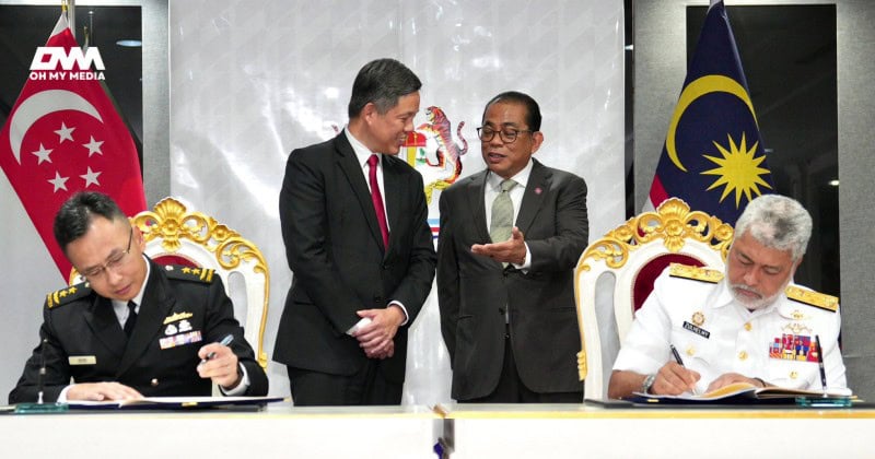 Khaled Nordin saksi TLDM & RSN meterai kerjasama penyelamatan kapal selam