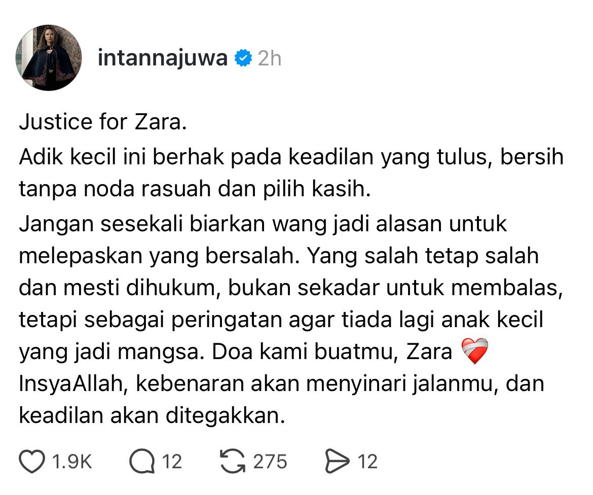 Yang salah mesti dihukum