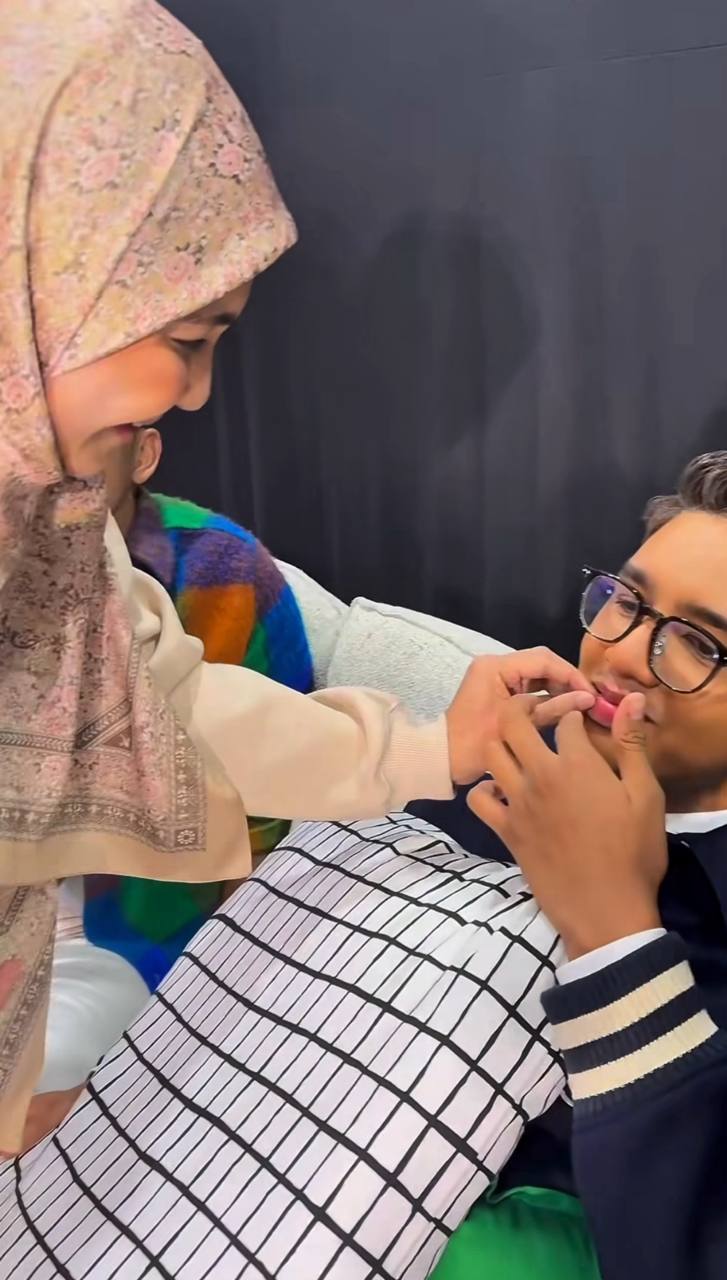 shahida Terharu anak makin membesar