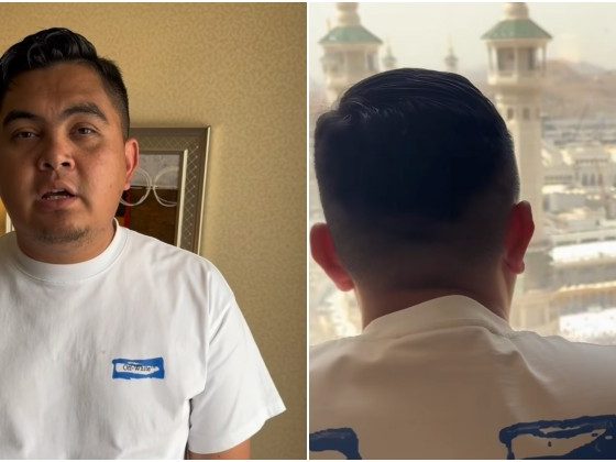 Akmal Saleh terpaksa pendekkan umrah