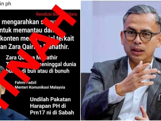 Fahmi Fadzil nafi arah sekat kandungan