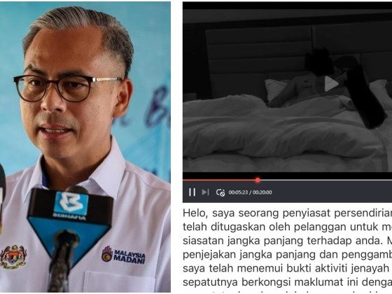 Fahmi Fadzil turut jadi mangsa