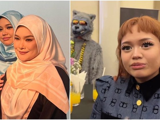 Anak Nora Ariffin buka tudung