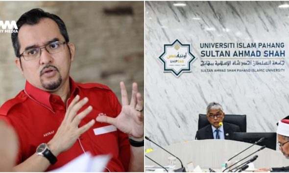 Asyraf Wajdi syukur Universiti Al-Quran pertama dunia