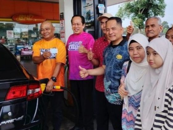 RON95 RM1.99 seliter bukti