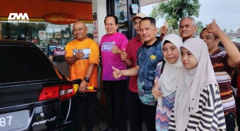 RON95 RM1.99 seliter bukti