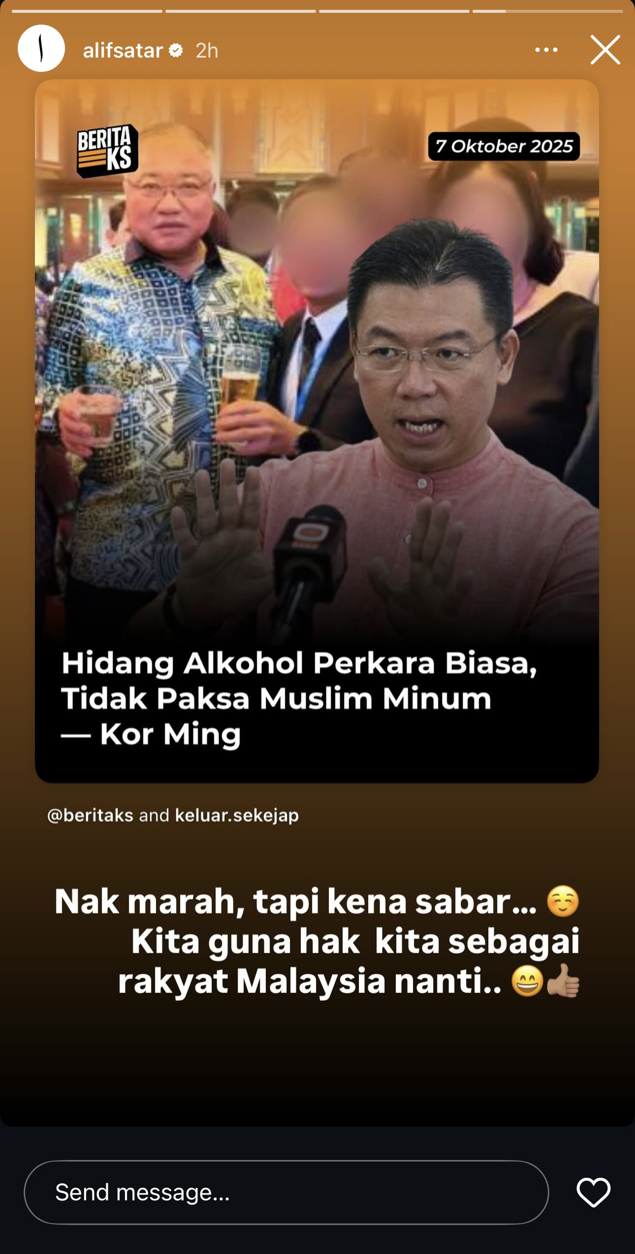 Hidang minuman alkohol