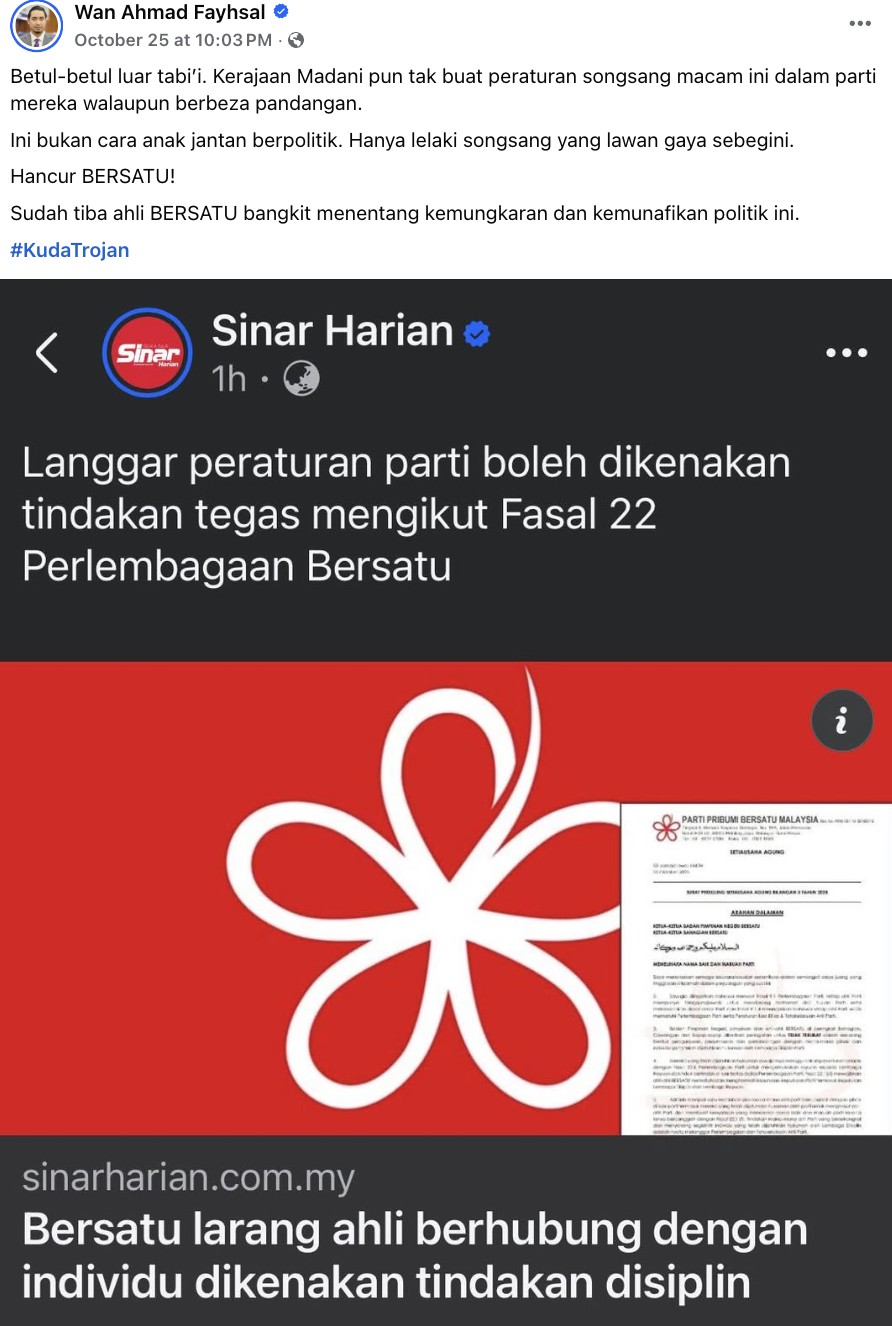 Akmal Saleh kongsi foto bersukan