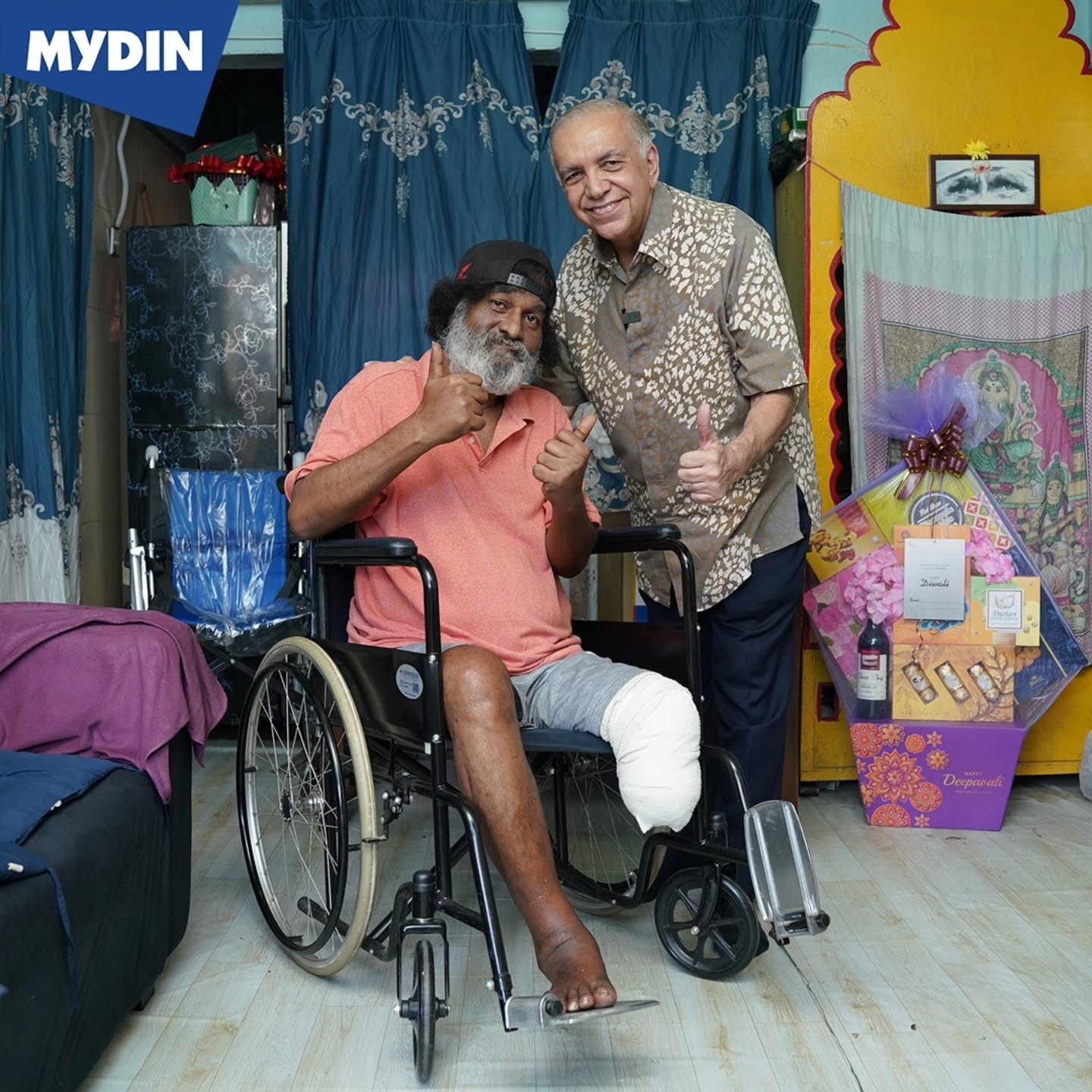 Serah bantuan sempena Deepavali