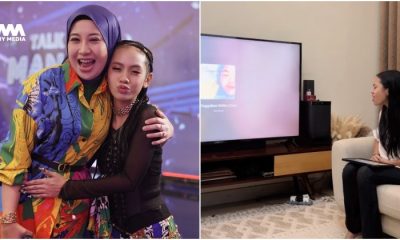 Thalita nyanyi kerana bakat