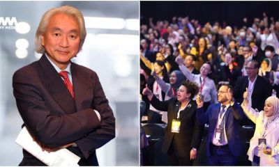 Dr Michio Kaku bakal gegar Malaysia